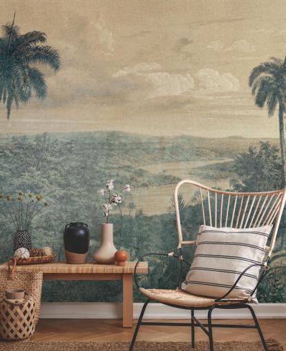 papier peint La jungle au soleil