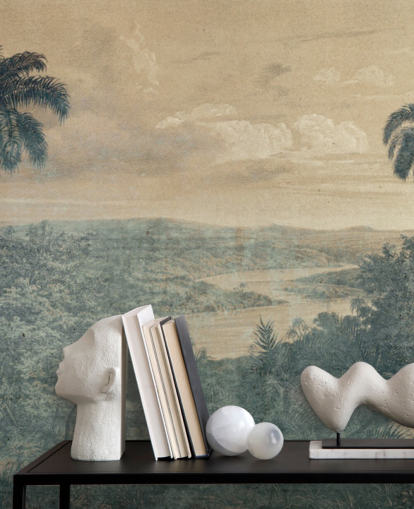 papier peint La jungle au soleil