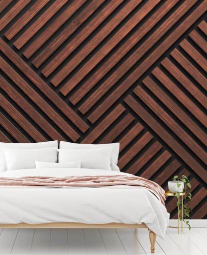 patterned wooden slat wallpaper mural patterned wooden slat wallpaper mural