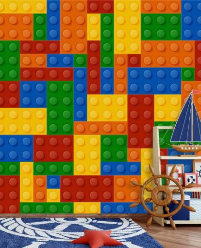 colourful toy brick kids wallpaper colourful toy brick kids wallpaper