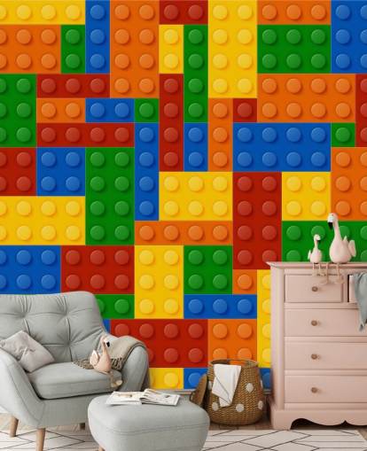 colourful toy brick kids wallpaper colourful toy brick kids wallpaper