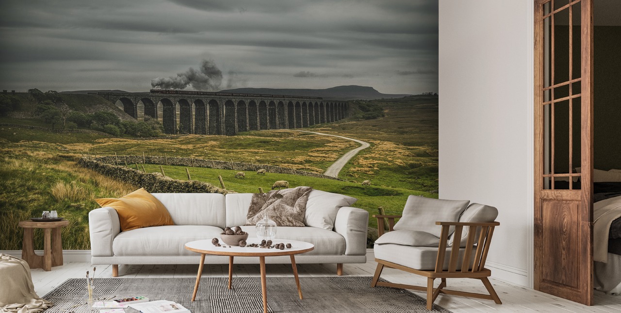 6201 Princess Elizabeth crosses Ribblehead Viaduct | Wallsauce UK