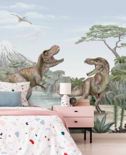 mural de parede t. rex para crianças mural de parede t. rex para crianças