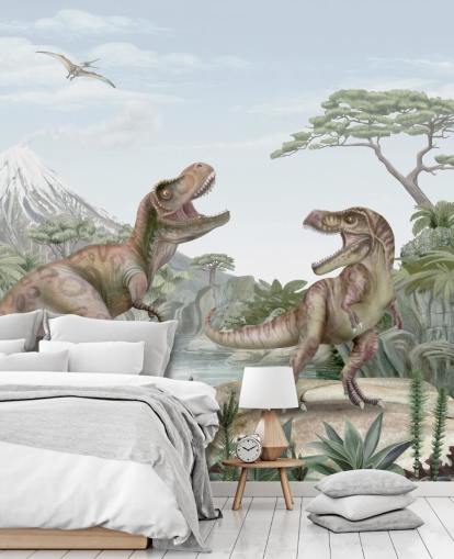 T. Rex Wandbild für Kinder