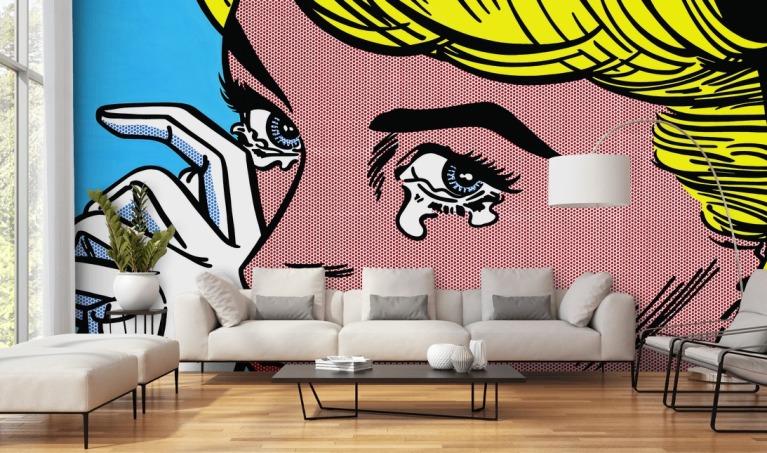 Pop Art Wallpaper & Wall Murals | Wallsauce CA