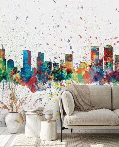 colorfil denver colorado tapet vægmaleri
