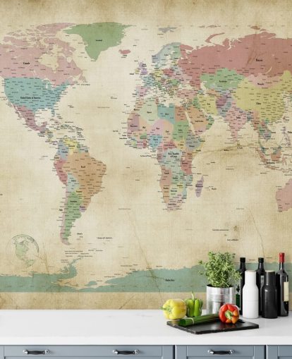 mural de pared de mapa del mundo con ciudades mural de pared de mapa del mundo con ciudades