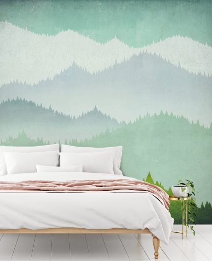 green mountains wallpaper