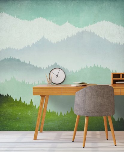 green mountains wallpaper