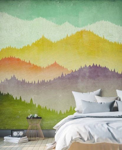 colourful mountains wallpaper