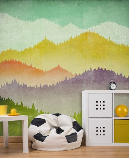 colourful mountains wallpaper