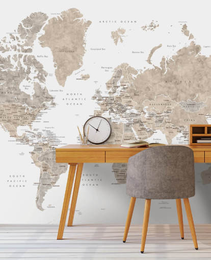 world map with capital cities in neutral colors world map with capital cities in neutral colors