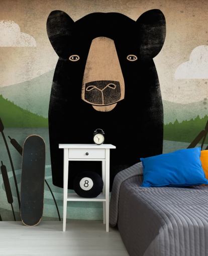 Black Bear behang