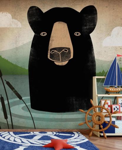 Black Bear Bakgrunn Black Bear Bakgrunn