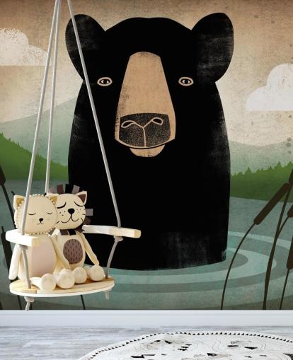 Black Bear Bakgrund Black Bear Bakgrund