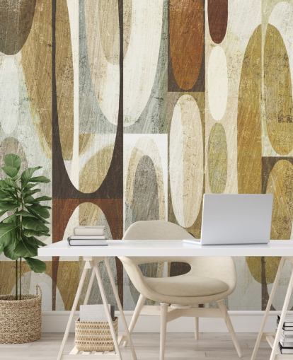 Brown Circle Abstract Wallpaper Brown Circle Abstract Wallpaper