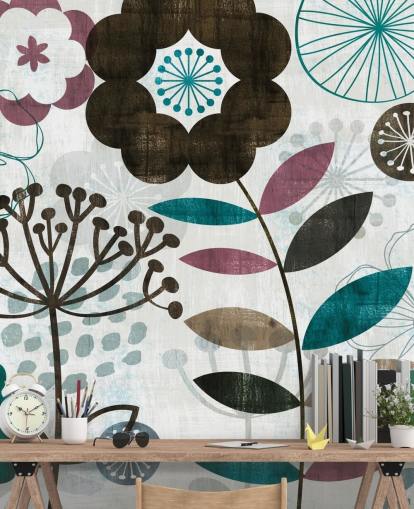 purple and green flower drawings wallpaper purple and green flower drawings wallpaper