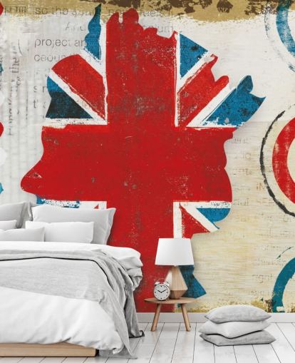 fond d'écran Union Jack, la Reine et Record