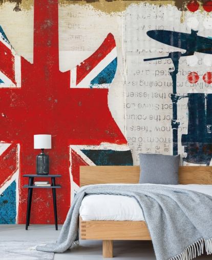 Papel de Parede Britânico Patriótico