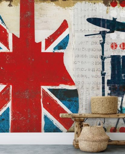 Patriotische britische Tapete
