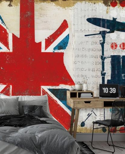 Papel de Parede Britânico Patriótico