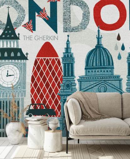 London wall mural London wall mural