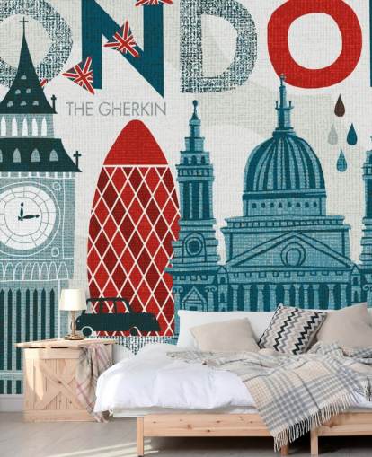 London vægmaleri London vægmaleri