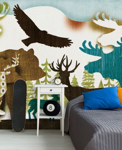 Bergtiere Tapete Bergtiere Tapete