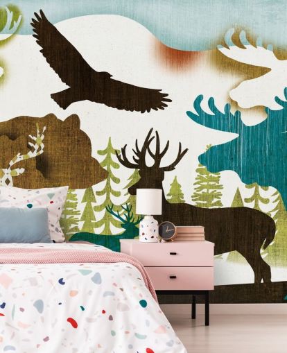 Papel Pintado Animales De Montaña