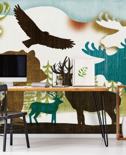 Bergtiere Tapete Bergtiere Tapete