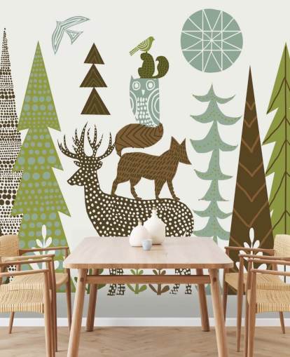 Abstract Mountain Wildlife US Wallpaper Abstract Mountain Wildlife US Wallpaper