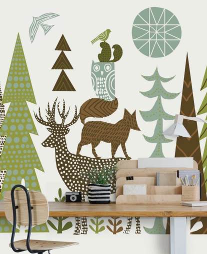 Abstract Mountain Wildlife US Wallpaper Abstract Mountain Wildlife US Wallpaper