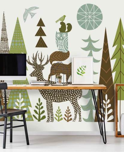 Abstract Mountain Wildlife US Wallpaper Abstract Mountain Wildlife US Wallpaper