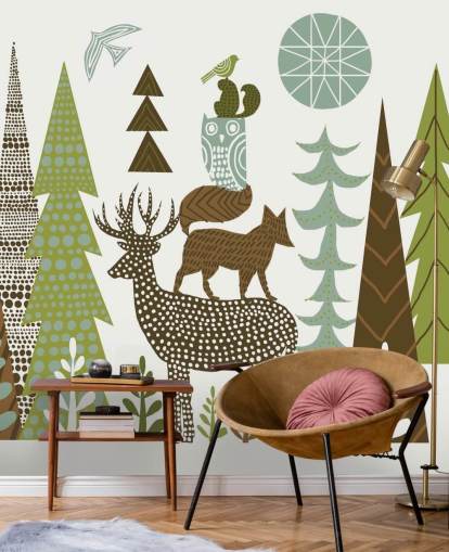 Abstract Mountain Wildlife US Wallpaper Abstract Mountain Wildlife US Wallpaper