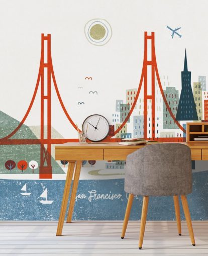 San Franciscon sillan seinämaalaus