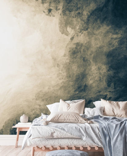 abstract dark cloud wallpaper mural