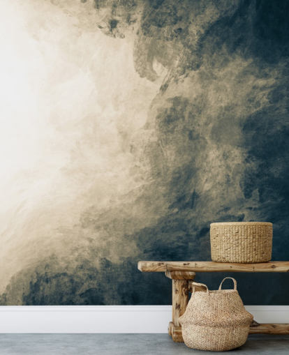 abstract dark cloud wallpaper mural