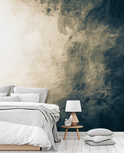 papier peint abstrait en forme de nuage noir