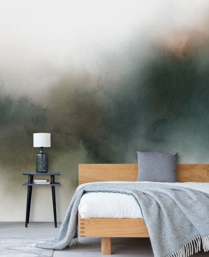 Mural de papel de parede Smokey Water Mural de papel de parede Smokey Water