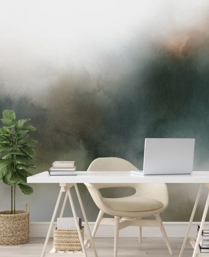 Mural de papel de parede Smokey Water