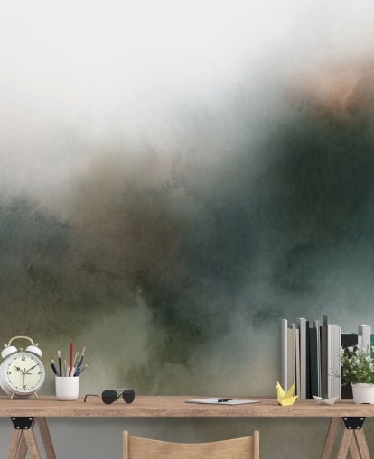 Smokey Water muurschildering