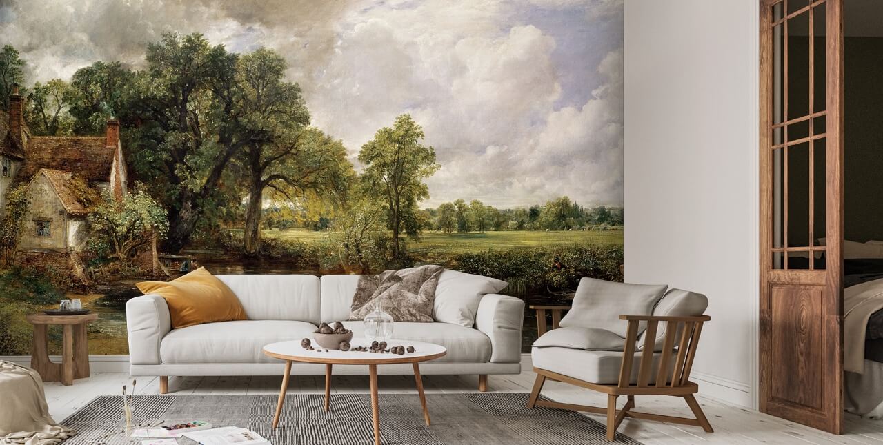 The Hay Wain Wallpaper Mural - John Constable | Wallsauce UK