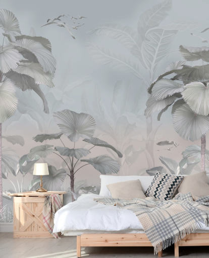 papier peint Stormy Jungle