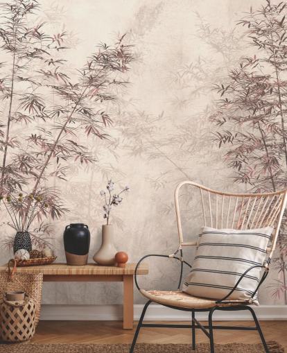 papier peint mural en bambou oriental personnalisable papier peint mural en bambou oriental personnalisable