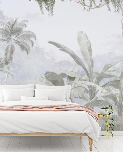 vintage jungle wallpaper wall mural