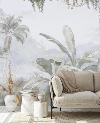 vintage jungle wallpaper wall mural