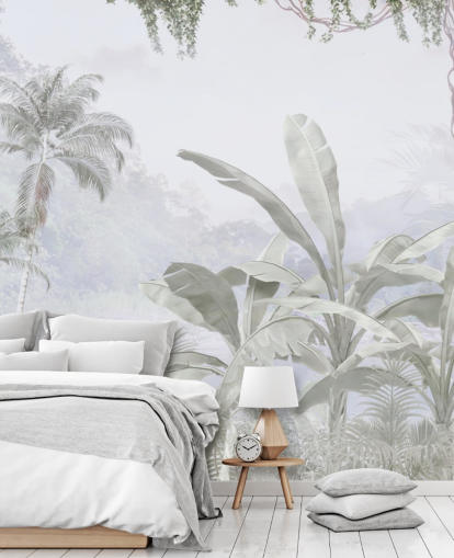 vintage jungle wallpaper wall mural