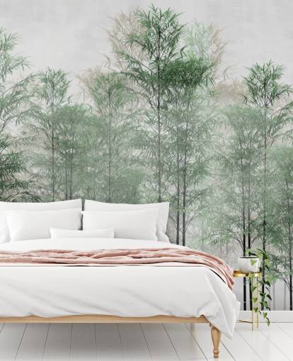 trees in a line forest wallpaper wall mural trees in a line forest wallpaper wall mural