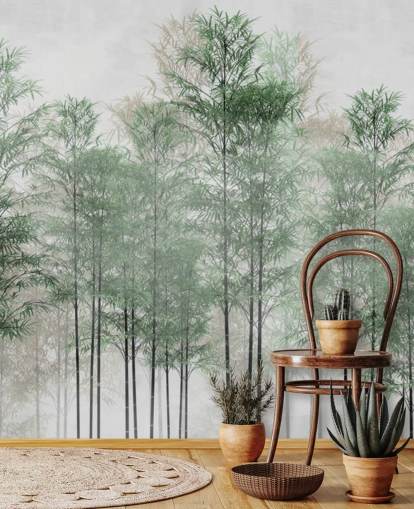 trees in a line forest wallpaper wall mural trees in a line forest wallpaper wall mural