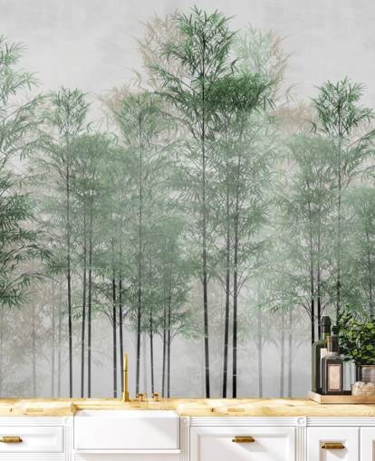 trees in a line forest wallpaper wall mural trees in a line forest wallpaper wall mural